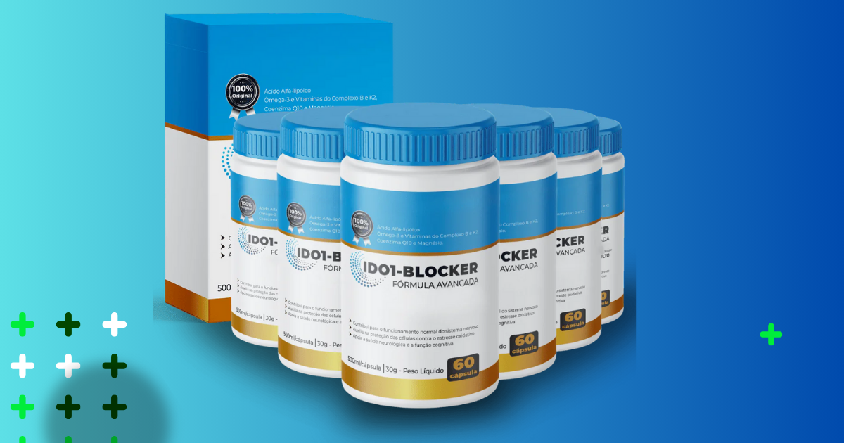 O que é o IDO1-BLOCKER? O IDO1-BLOCKER é um suplemento natural desenvolvido para aliviar dores...
